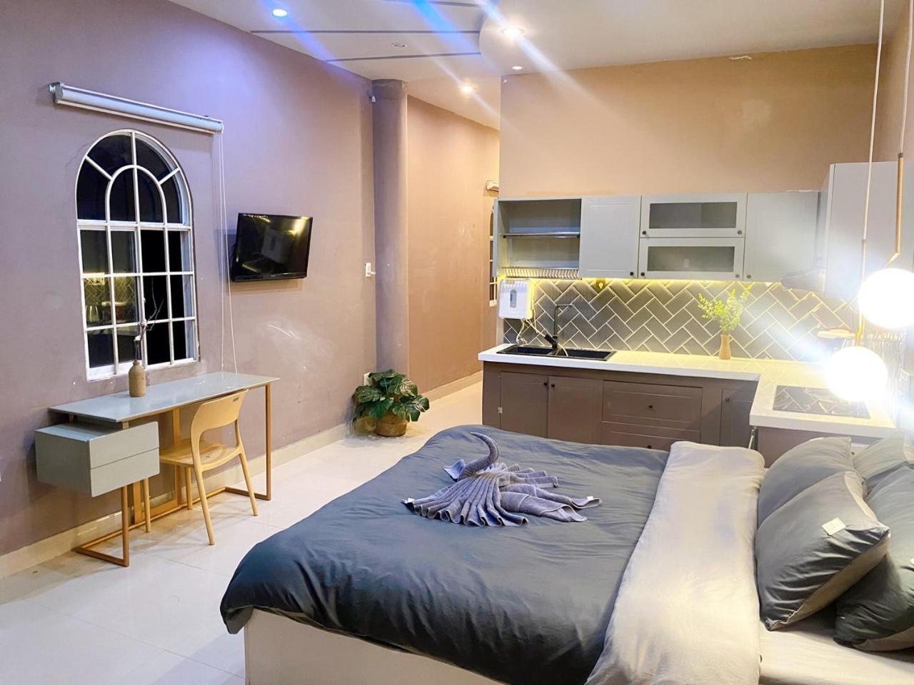 Nha Yen 1 Bed 2 Beds Hotel Homestay Hostel เกิ่นเทอ ภายนอก รูปภาพ